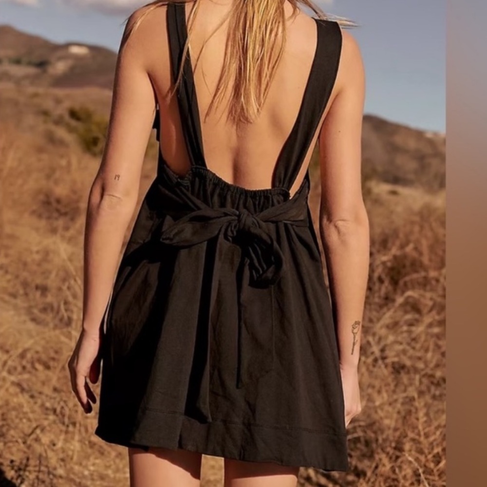 Free People Valley Mini Dress Soft Pink Medium - Picture 6 of 16